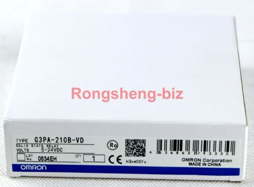 Brand New OMRON G3PA-210B-VD 5-24VDC Solid State Relay