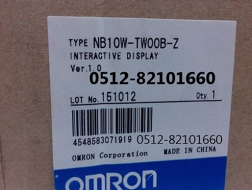 1PC NEW Nteractive Display Hmi Brand New Nb10w-Tw00b-Z Omron Plc Module