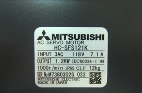 1PC Brand NEW Mitsubishi Servo Motor HC-SFS121K