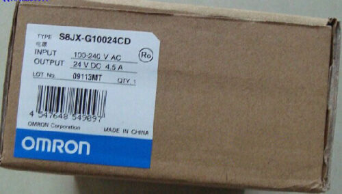 1PC Omron 24V Power Supply S8JX-G10024CD New In Box