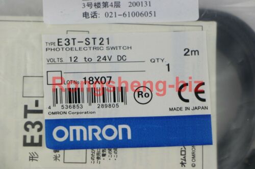 Omron Photoelectric Switch Sensor E3T-ST21 E3T_ST21 E3TST21 New in Box