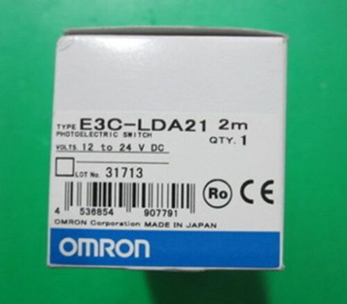 1PC Brand NEW IN BOX OMRON Photoelectric Switch E3C-LDA21 12-24VDC