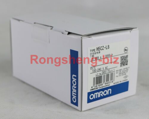 New Omron Timer H5CZ-L8 ( H5CZL8 ) 100-240VAC