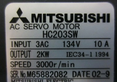 1PC NEW IN BOX Mitsubishi AC Servo Motor HC203SW