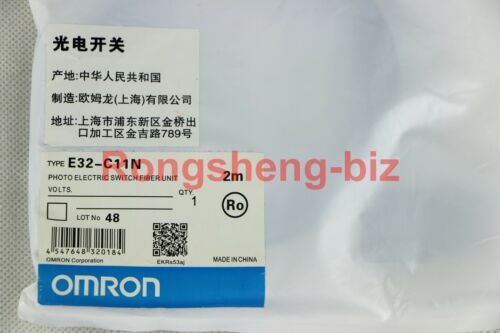1PC OMRON E32-C11N Fibre Optical Sensors NEW IN BOX
