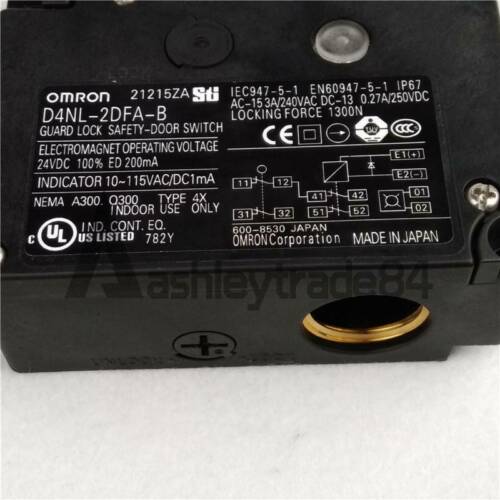 1PCS NEW Omron D4NL-2DFA-B GUARO LOCK SAFETY-DOOR SWITCH