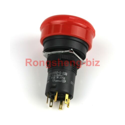 Brand New Omron emergency stop switch A165E-S-03U A165ES03U