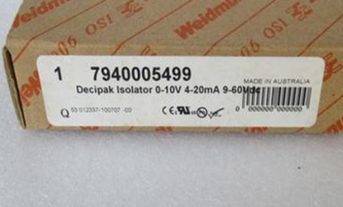 1PC New Weidmuller 7940005499 Decipak lsolator 0-10V 4-20MA 9-60VDC