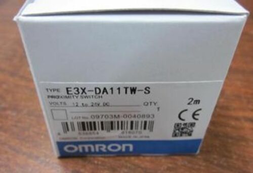 1PC NEW IN BOX OMRON PHOTOELECTRIC SWITCH E3X-DA11TW-S 12-24VDC