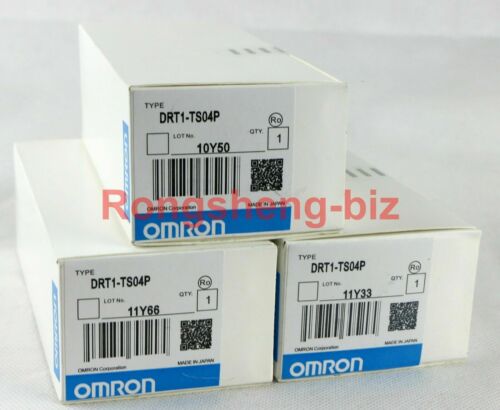 One New OMRON DRT1-TS04P TEMPERATURE CONTROL ANALOG INPUT TERMINAL PLC MODULE