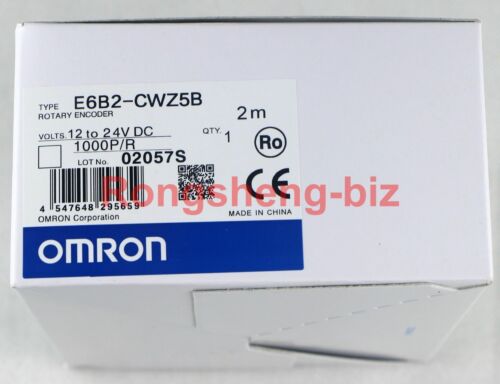 OMRON Rotary Encoder E6B2-CWZ5B E6B2CWZ5B 1000 P/R New in Box NIB