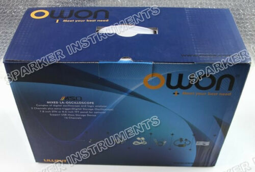 OWON MSO7102T Mixed Logic Analyzer 100Mhz 1GS/s 500MS/s 7.8'' LCD