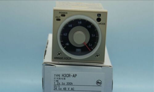 New IN BOX OMRON Timer H3CR-AP 24-48