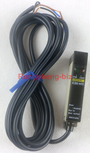 NEW OMRON E3X-H11 10-30VDC PhotoElectric Switch