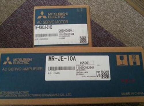 1PC Brand New IN BOX Mitsubishi MR-JE-10A+HG-KN13J-S100