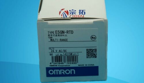 New IN BOX OMRON Temperature Controller E5GN-RTD AC/DC24V