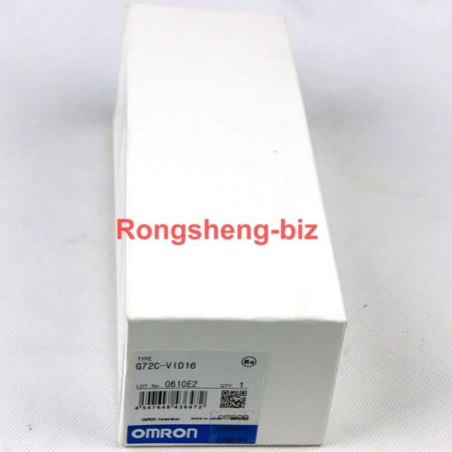 One Brand New In Box Omron G72C-VID16 PLC
