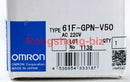 1PCS NEW OMRON water level relay 61F-GPN-V50