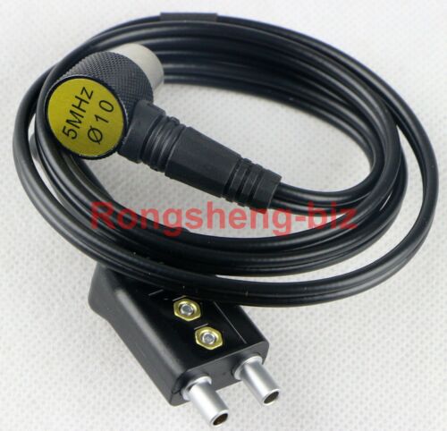 5MHz/10mm Ultrasonic Probe with Plug for Krautkramer DM4 Thickness Gauge