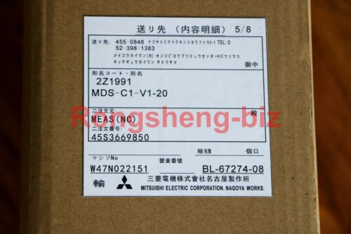 1PC NEW IN BOX Mitsubishi MDS-C1-V1-20 Servo Drive