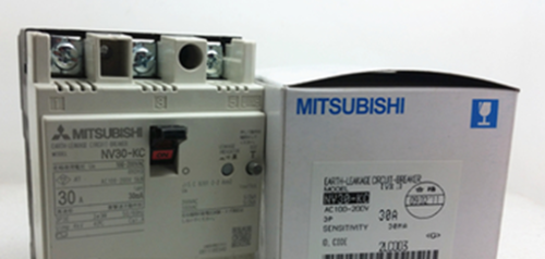 1PC New MITSUBISHI Plastic Shell leakage Circuit Breaker NV30-KC 3P 30A