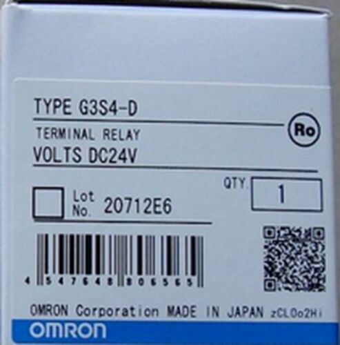 NEW Omron Relay G3S4-D 24VDC
