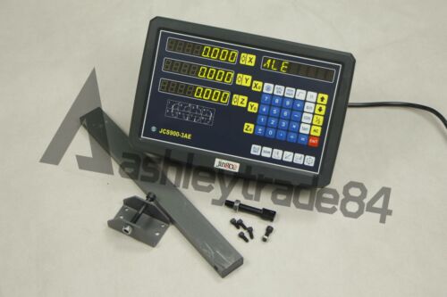 3 Axis Digital Readout Linear Glass Scale DRO Display Kit Milling Lathe JCS900