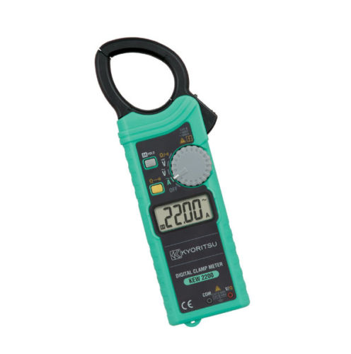 NEW Kyoritsu 2200 AC Digital Clamp Meter AC/DC/¦¸ 1000A Slim Handy design