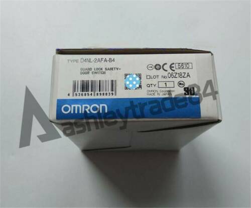 1PC Omron Guard Lock Safety Door Switch D4NL-2AFA-B4 D4NL2AFAB4 New