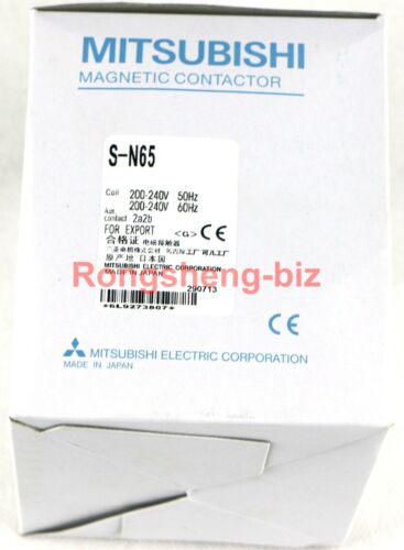 1PC Brand New Mitsubishi Contactor S-N65 220VAC