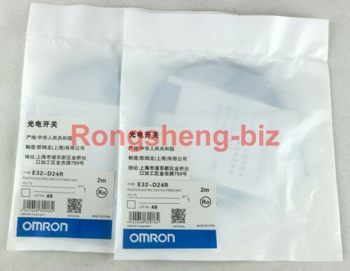 1PC New OMRON Fiber Optic Sensor E32-D24R