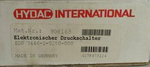 1PC NEW HYDAC Pressure Switch EDS 3446-1-0250-000