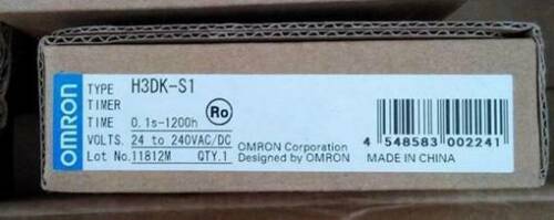 1PC New Omron time relay H3DK-S1