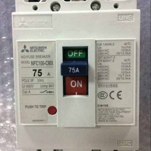 1PC New IN BOX MITSUBISHI PLC NFC100-CMX 3P AC 100A