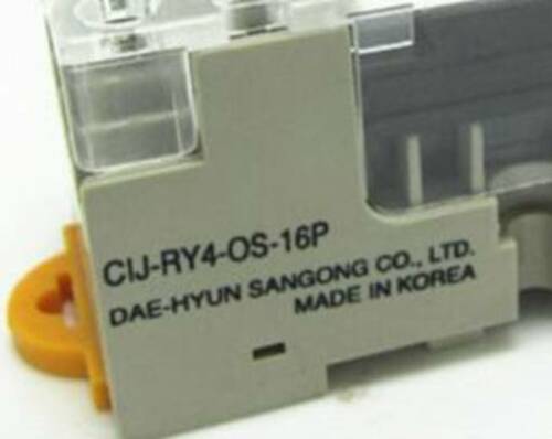 1PC New Omron CIJ-RY4-OS-16P 24Vdc Terminal Relay