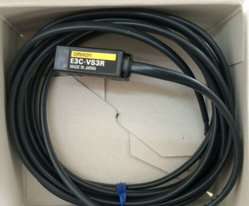 One New Omron Automation Safety E3C-VS3R Fiber Optic Photoelectric Sensor Switch