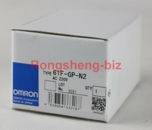 Brand New In Box 61F-GP-N2 61FGPN2 AC220V Omron Floatless Level Switch