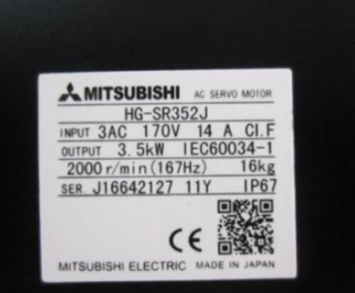 1PC Brand New Mitsubishi Servo Motor HG-SR352J