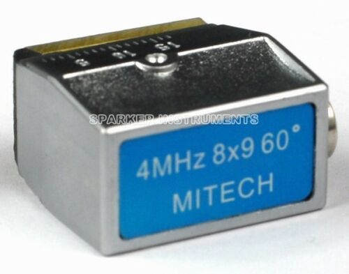 60o 4MHZ 8x9mm Sensor Probe Transducer for Mitech Ultrasonic Flaw Detecto6