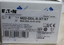 1PC NEW MOELLER M22-DDL-S-X7/X7