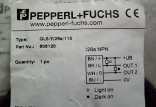 1PC NEW Pepperl+Fuchs GL5-Y/28A/115 Photoelectric switch