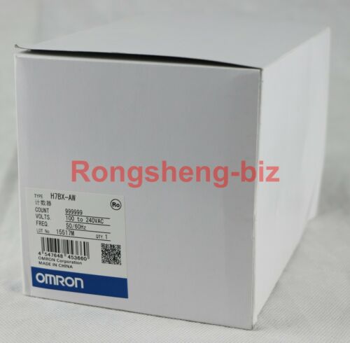 ONE OMRON Counter H7BX-AW AC100-240V Brand NEW IN BOX