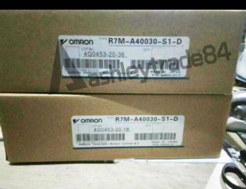 New 1PC Omron Servo Motor R7M-A40030-S1-D
