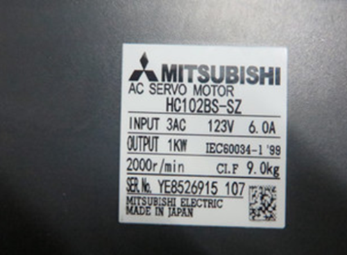 1PC NEW Mitsubishi servo motor HC102BS-SZ