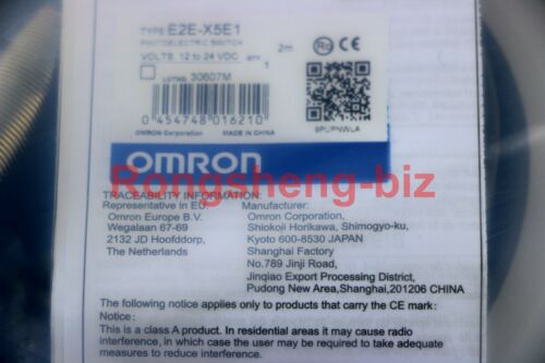 New OMRON E2E-X5E1