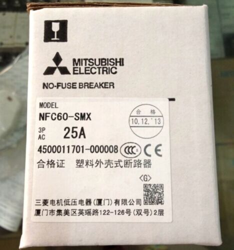 1PC Brand New Mitsubishi moulded case circuit breaker NFC60-SMX NFC60SMX