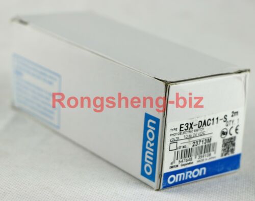 1PC NEW IN BOX OMRON PHOTOELECTRIC SWITCH E3X-DAC11-S 12-24VDC