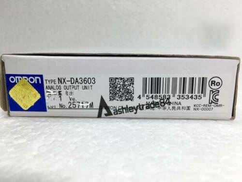 NEW OMRON ANALOG INPUT UNIT NX-DA3603
