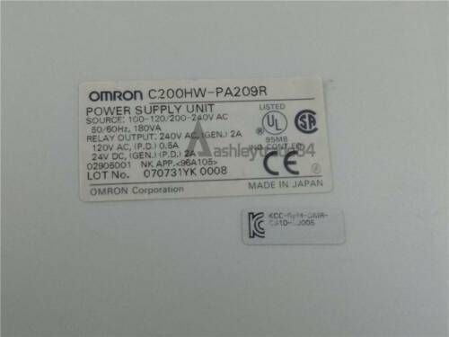 OMRON C200HW-PA209R C200HWPA209R PLC Module NEW IN BOX