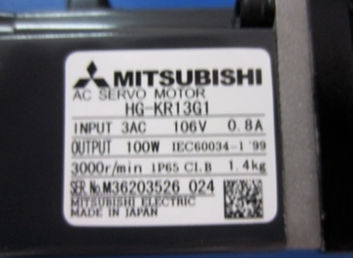1PC NEW IN BOX Mitsubishi AC Servo Motor HG-KR13G1